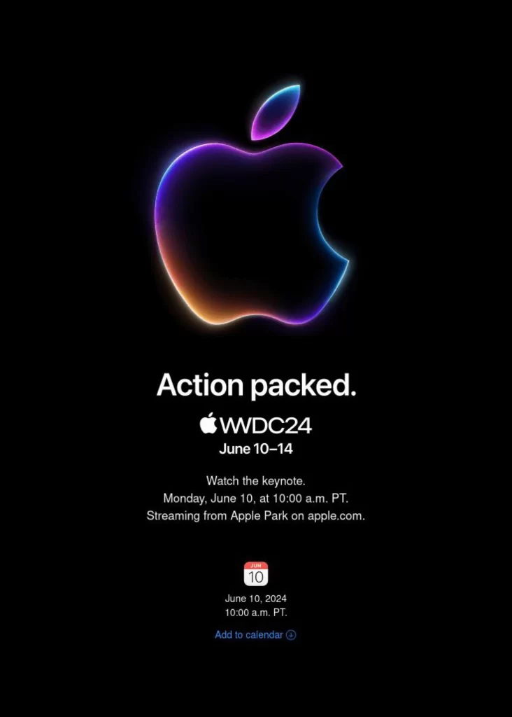 Apple Logo Action Packed WDC24 June