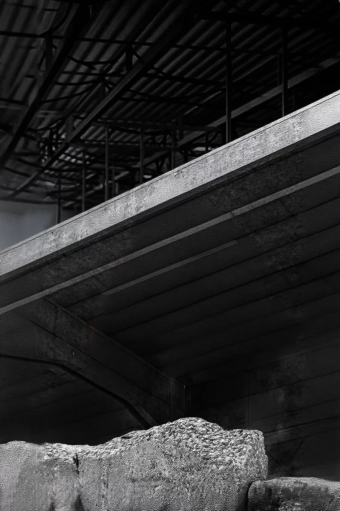 Architecture Black And White Industrial Abstract