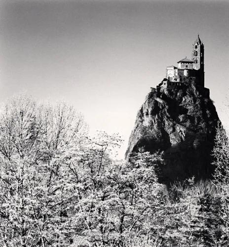 Architecture Dramatic High Contrast Mysterious Monument