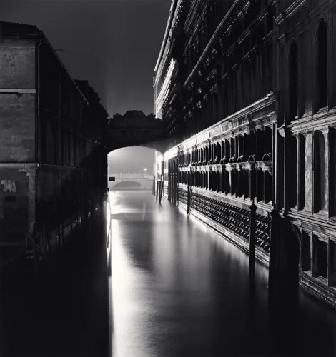 Architecture Dramatic High Contrast Mysterious Canal