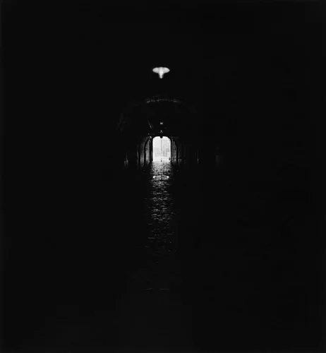 Architecture Dramatic High Contrast Mysterious Tunnel