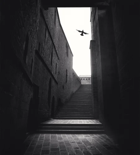 Architecture Dramatic High Contrast Mysterious Atmospheric