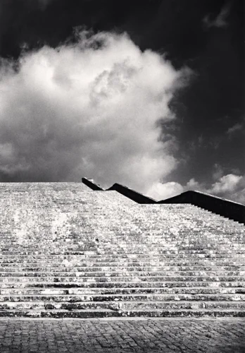 Architecture Dramatic High Contrast Textured Monument