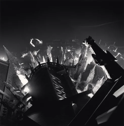 Architecture Dramatic High Contrast Mysterious Cityscape