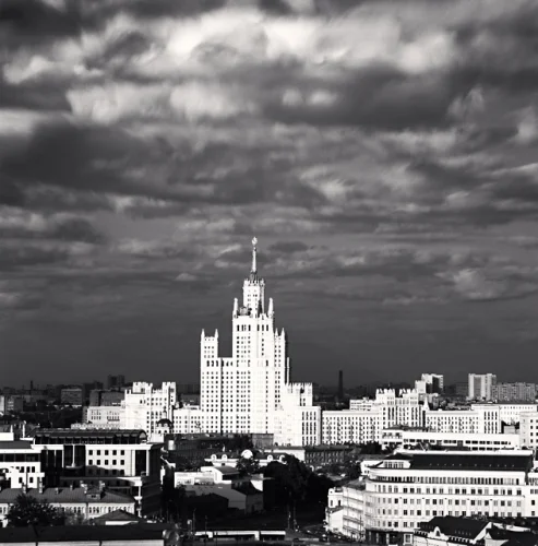Architecture Dramatic High Contrast Moody Cityscape