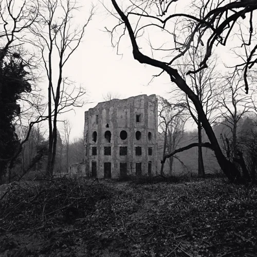 Architecture Dramatic Textured High Contrast Mysterious Ruins