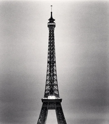 Architecture Eiffel Tower Dramatic High Contrast Moody