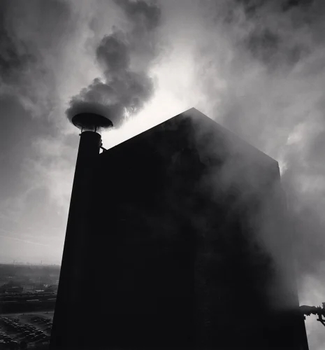 Architecture Foggy Dramatic High Contrast Mysterious Atmospheric