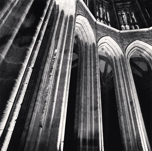 Architecture Gothic Arches High Contrast Textured Dramatic