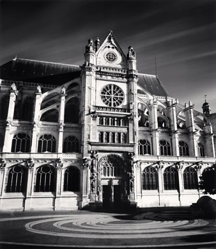 Architecture Gothic High Contrast Dramatic Atmospheric Timeless