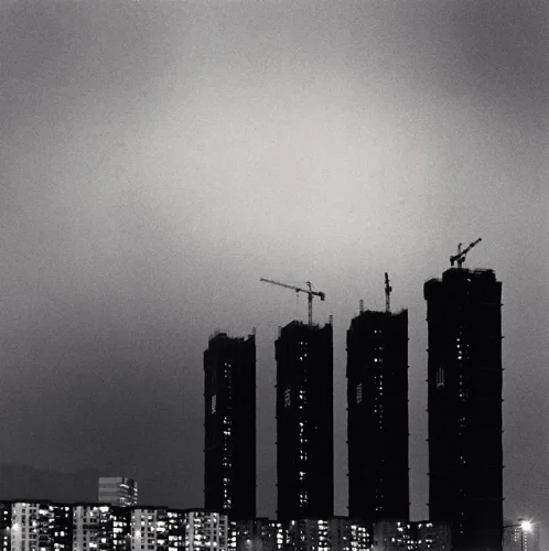 Architecture High Contrast Dramatic Cityscape