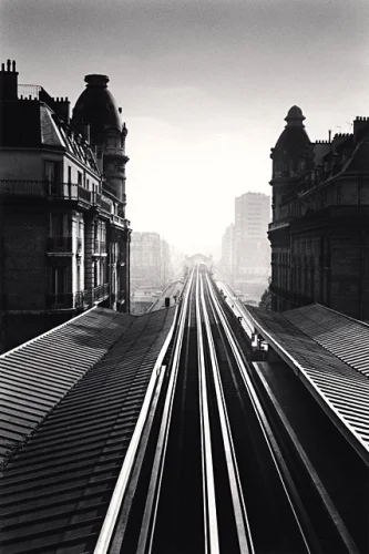 Architecture High Contrast Dramatic Atmospheric Cityscape