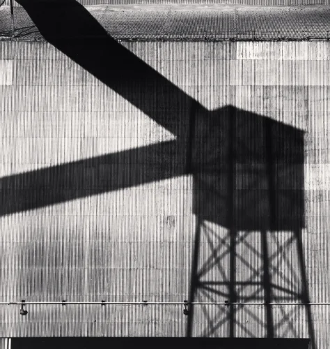 Architecture High Contrast Minimalist Industrial Mysterious
