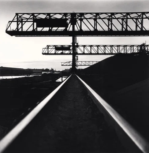 Architecture High Contrast Industrial Minimalist Mysterious