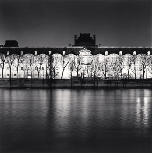 Architecture Illuminated Minimalist High Contrast Mysterious