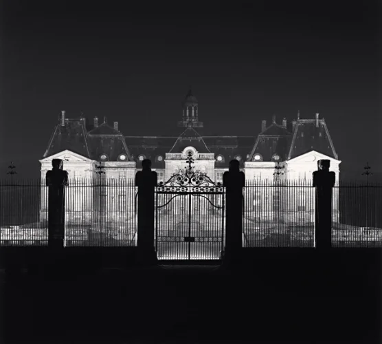 Architecture Illuminated Minimalist High Contrast Mysterious