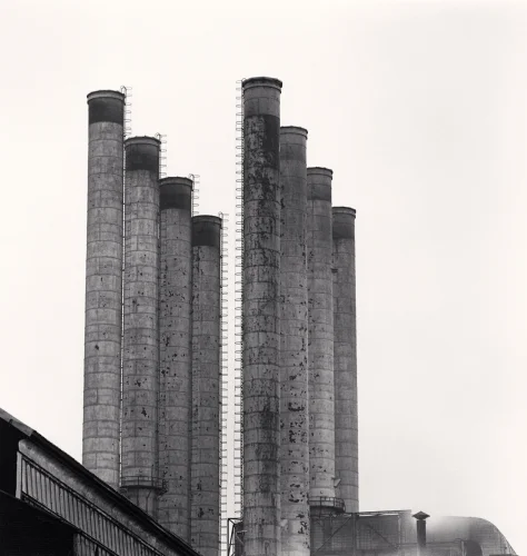 Architecture Industrial High Contrast Textured Dramatic Atmospheric