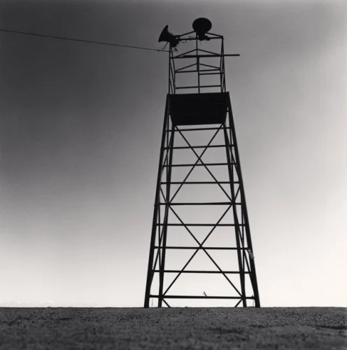 Architecture Minimalist High Contrast Mysterious Tower