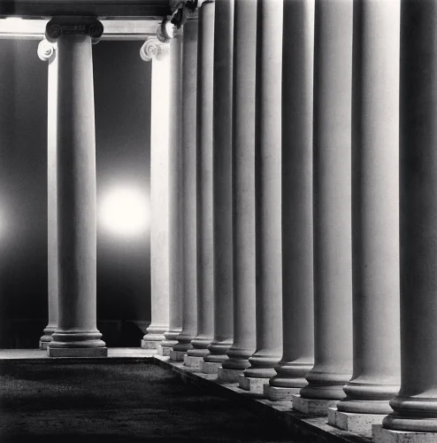 Architecture Minimalist High Contrast Mysterious Timeless