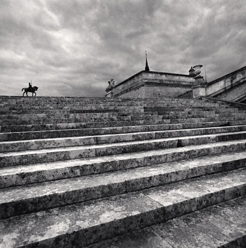 Architecture Monumental Steps Monumental High Contrast Dramatic Atmospheric