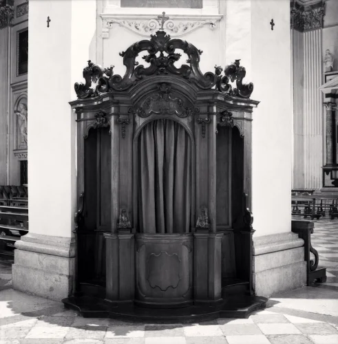Architecture Ornate Carvings High Contrast Mysterious Timeless