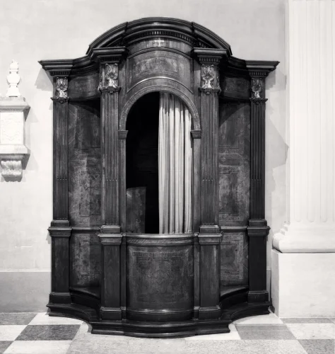 Architecture Ornate Woodwork Textured High Contrast Mysterious
