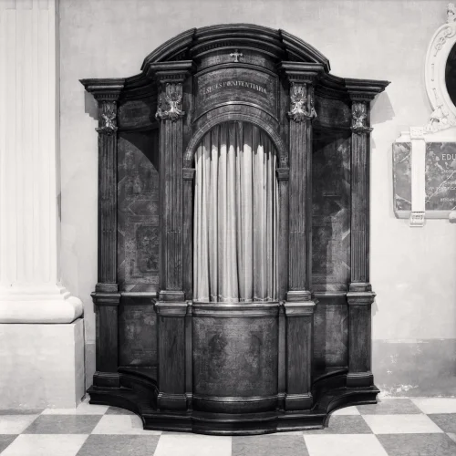 Architecture Ornate Woodwork Textured High Contrast Mysterious