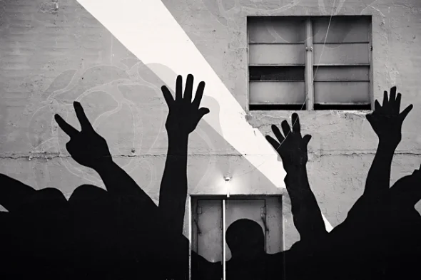 Architecture Silhouettes High Contrast Dramatic Mysterious