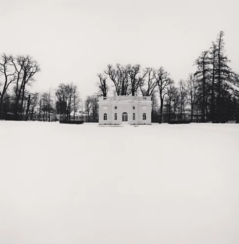 Architecture Snowy Minimalist High Contrast Mysterious