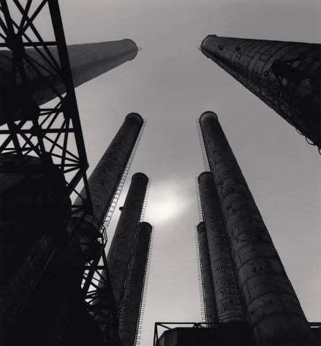 Architecture Tall Structures High Contrast Industrial Moody
