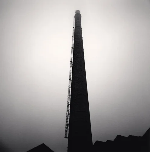 Architecture Tall Tower Foggy Dramatic High Contrast Mysterious