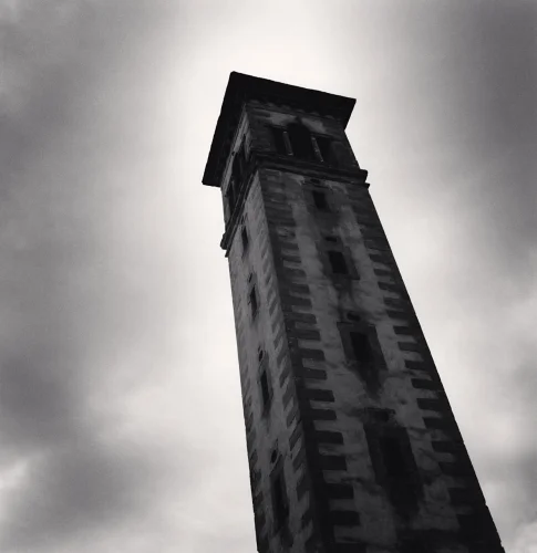 Architecture Tower High Contrast Dramatic Mysterious Atmospheric