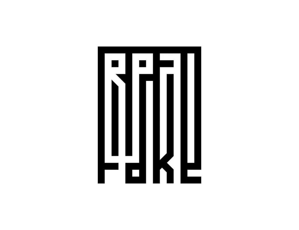 Art Black White Geometric Pattern