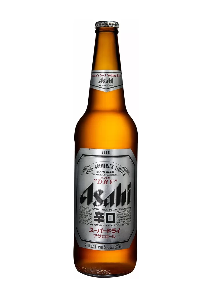 Asahi Beer Amber Silver
