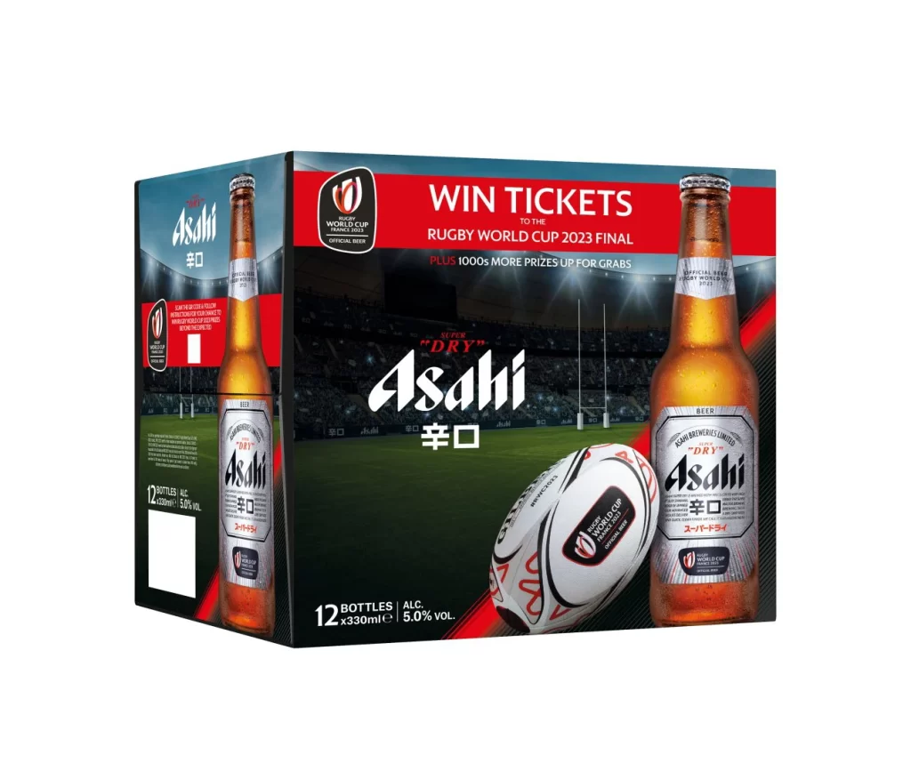 Asahi Beer Rugby World Cup Red