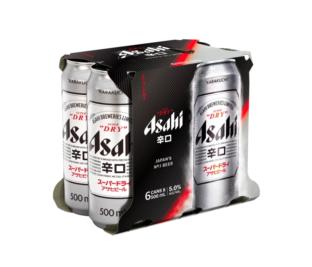 Asahi Super Dry Black And 2