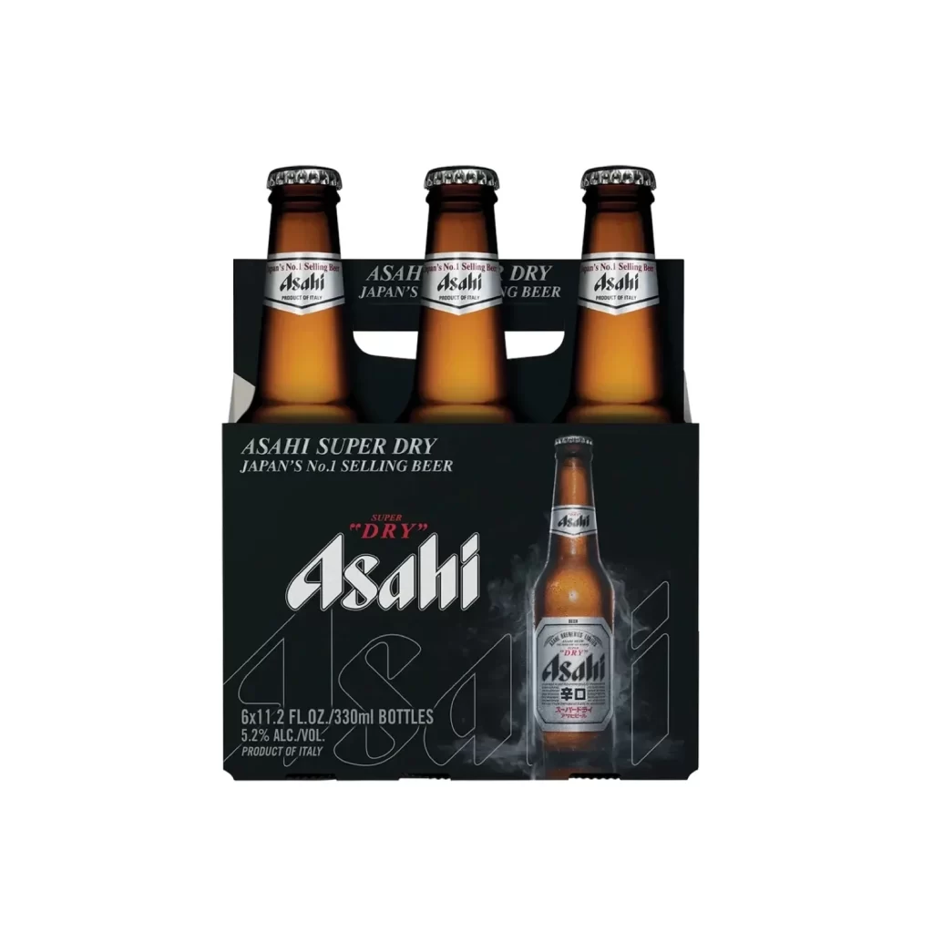 Asahi Super Dry Black White 2