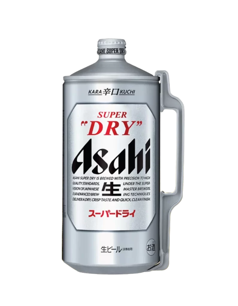 Asahi Super Dry Silver Black Red