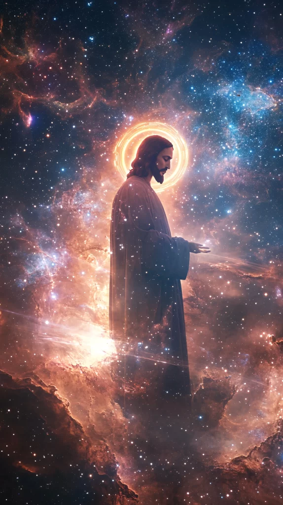 Ascension Celestial Halo Cosmic Nebula 128