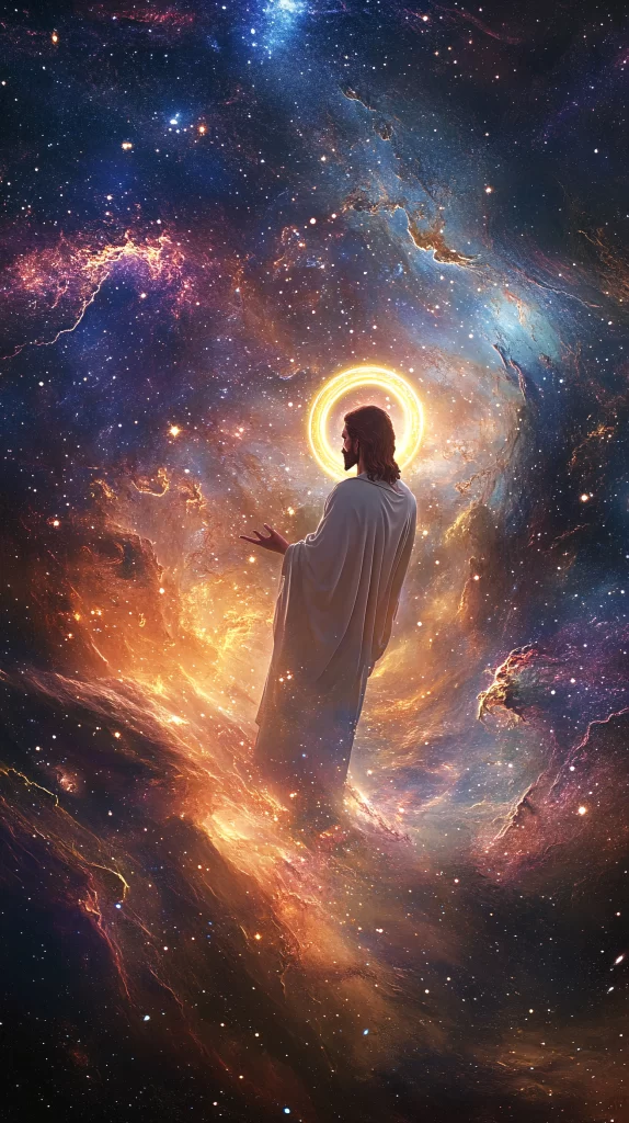 Ascension Celestial Halo Cosmic Nebula 243