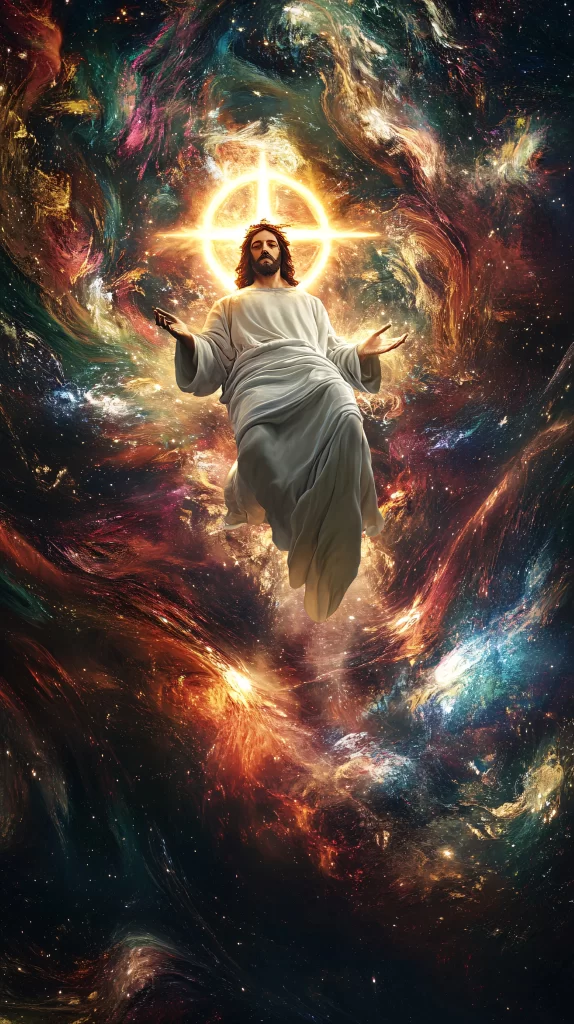 Ascension Cosmic Nebula Light Halo