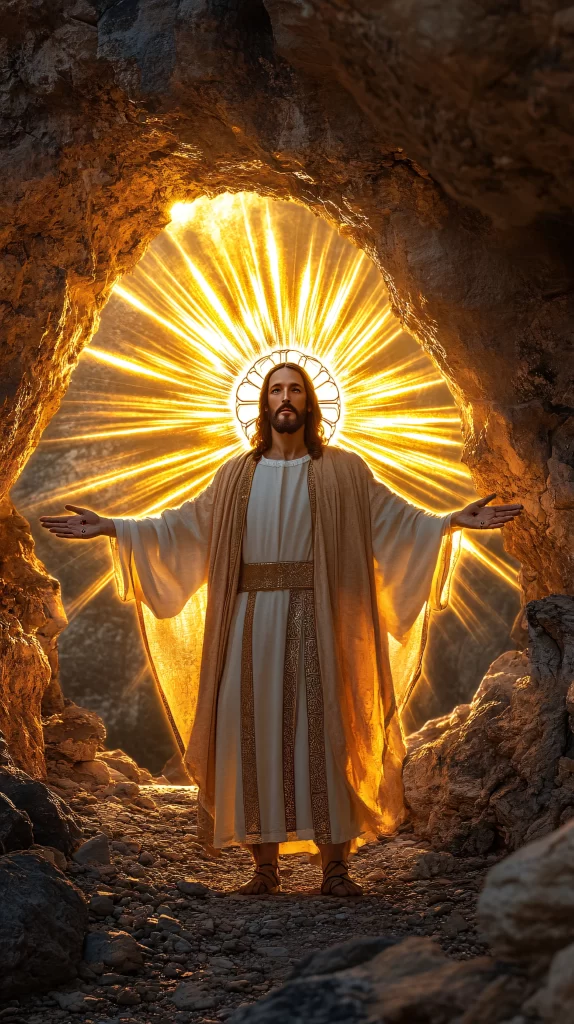 Ascension Golden Light Cave Halo