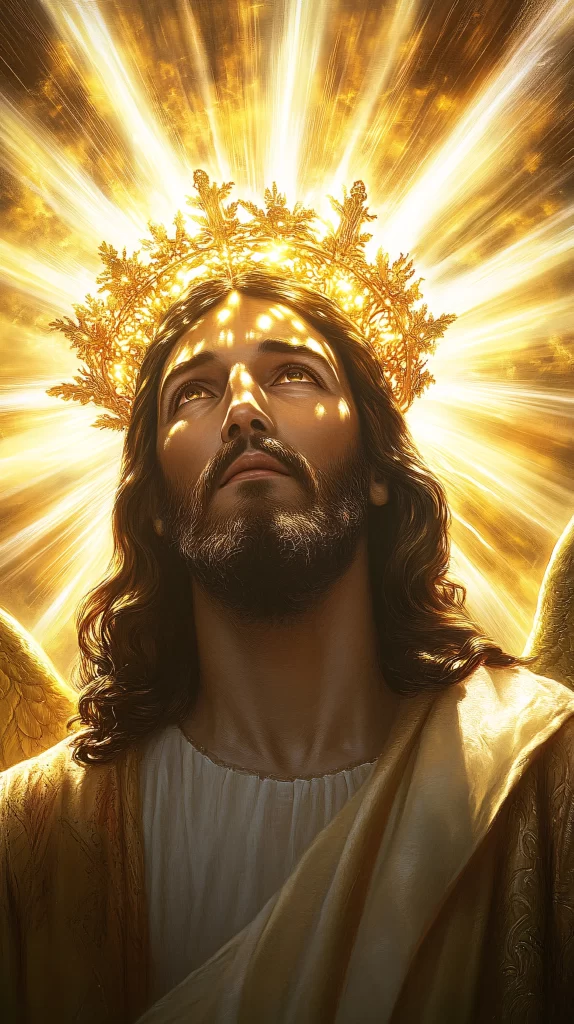 Ascension Golden Light Crown