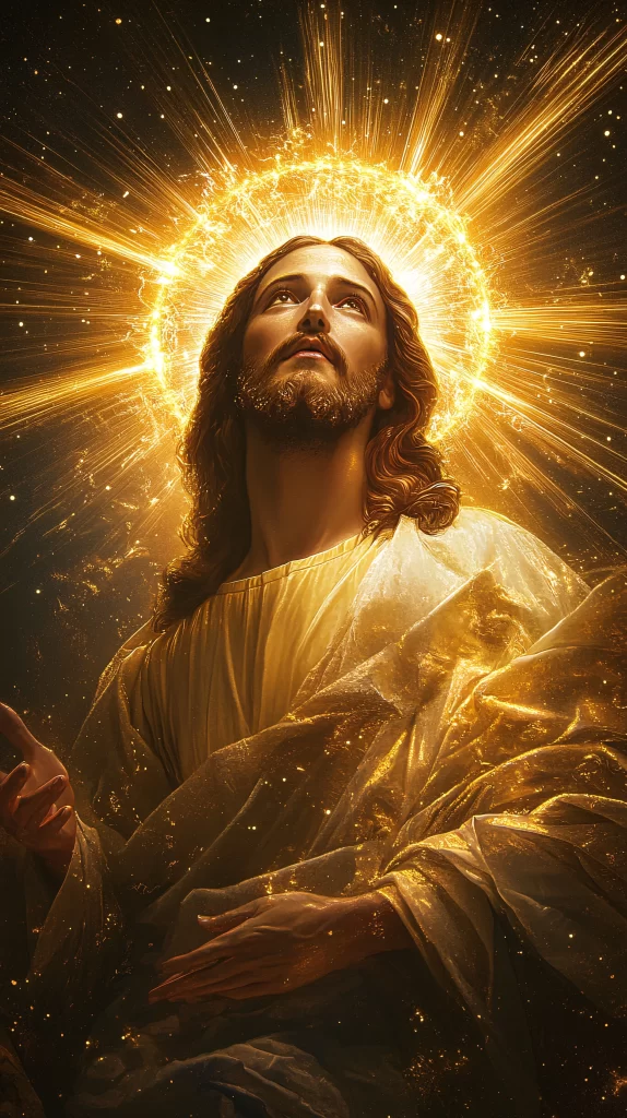 Ascension Golden Light Halo 960