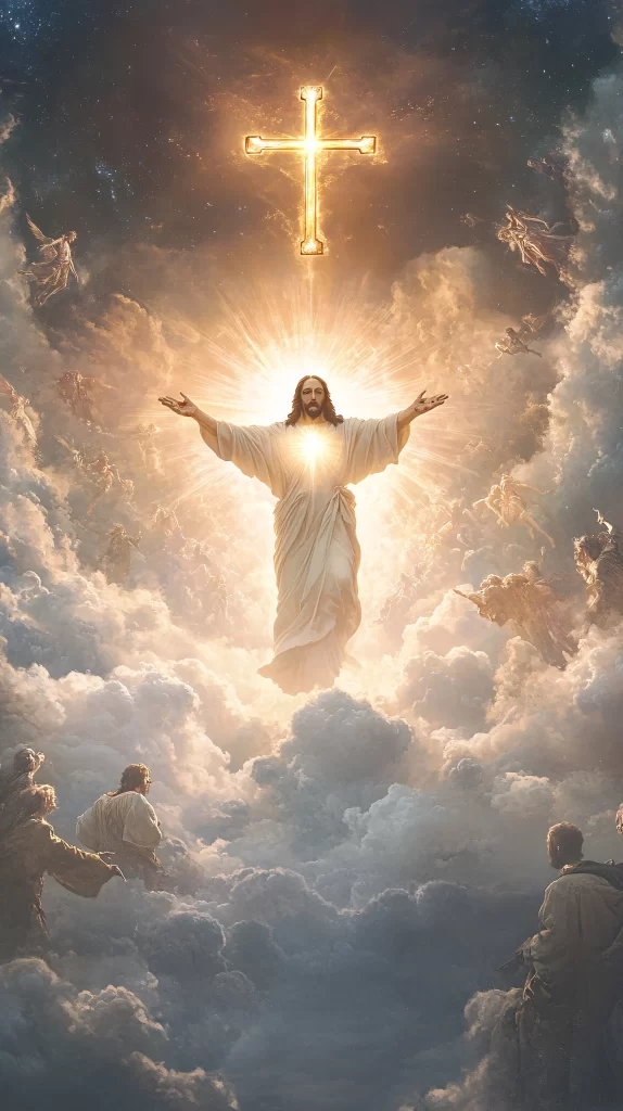Ascension Golden Light Sky Clouds 52