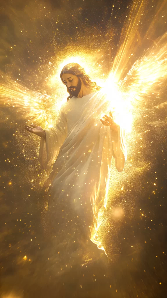 Ascension Golden Light Sky Halo 54