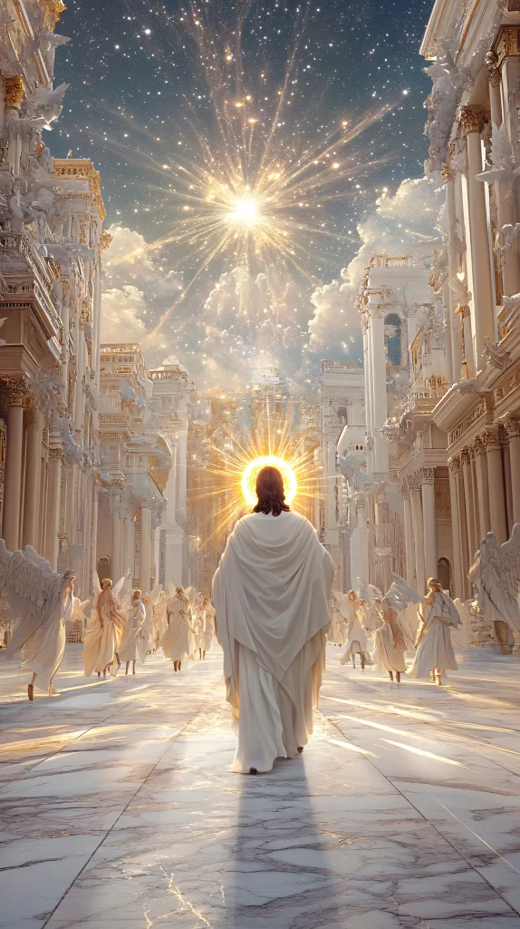 Ascension Golden Light Sky Angels 64