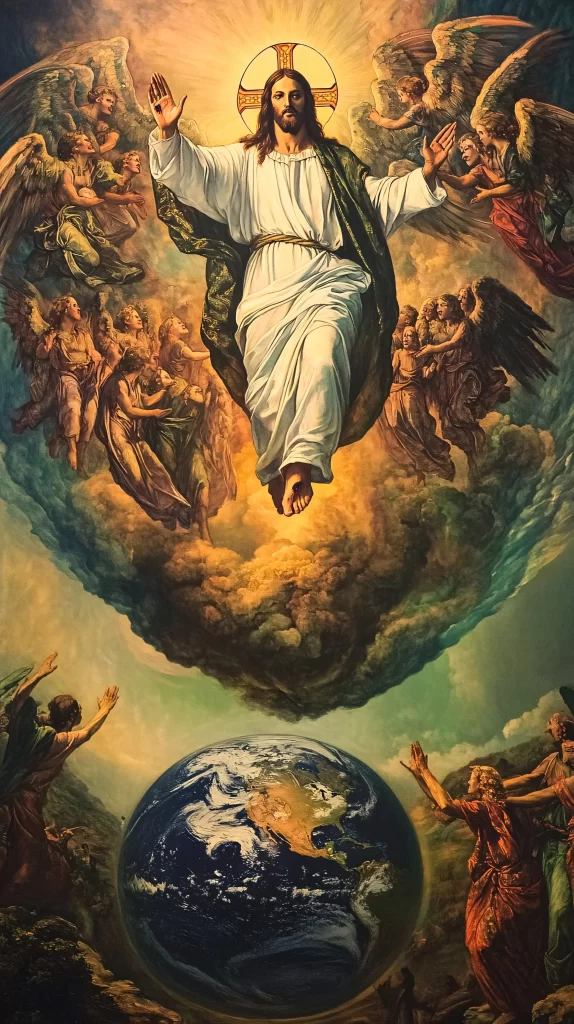 Ascension Golden Light Sky Angels 90