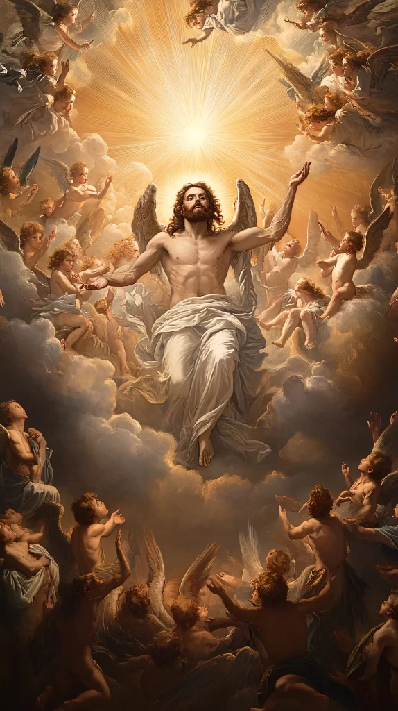Ascension Golden Light Sky Angels 134