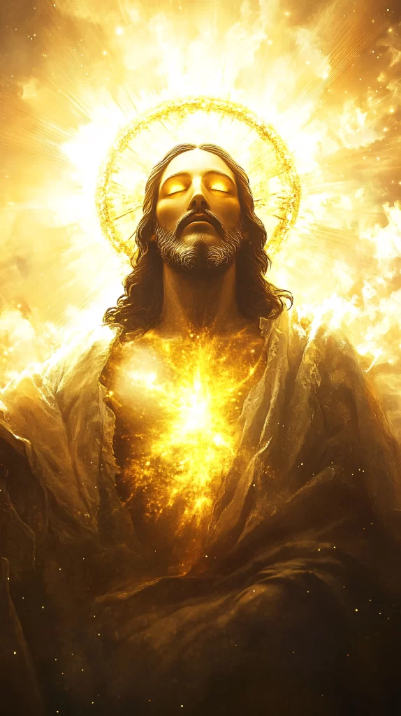 Ascension Golden Light Sky Halo 194